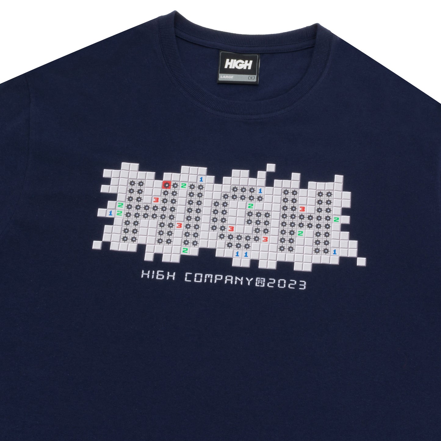 High Company Tee Minesweeper Navy