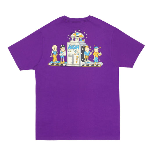 High Company Tee Factory Purple