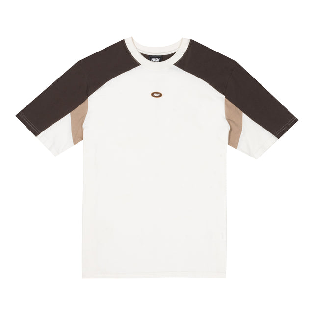 High Company Raglan Tee Brown/White