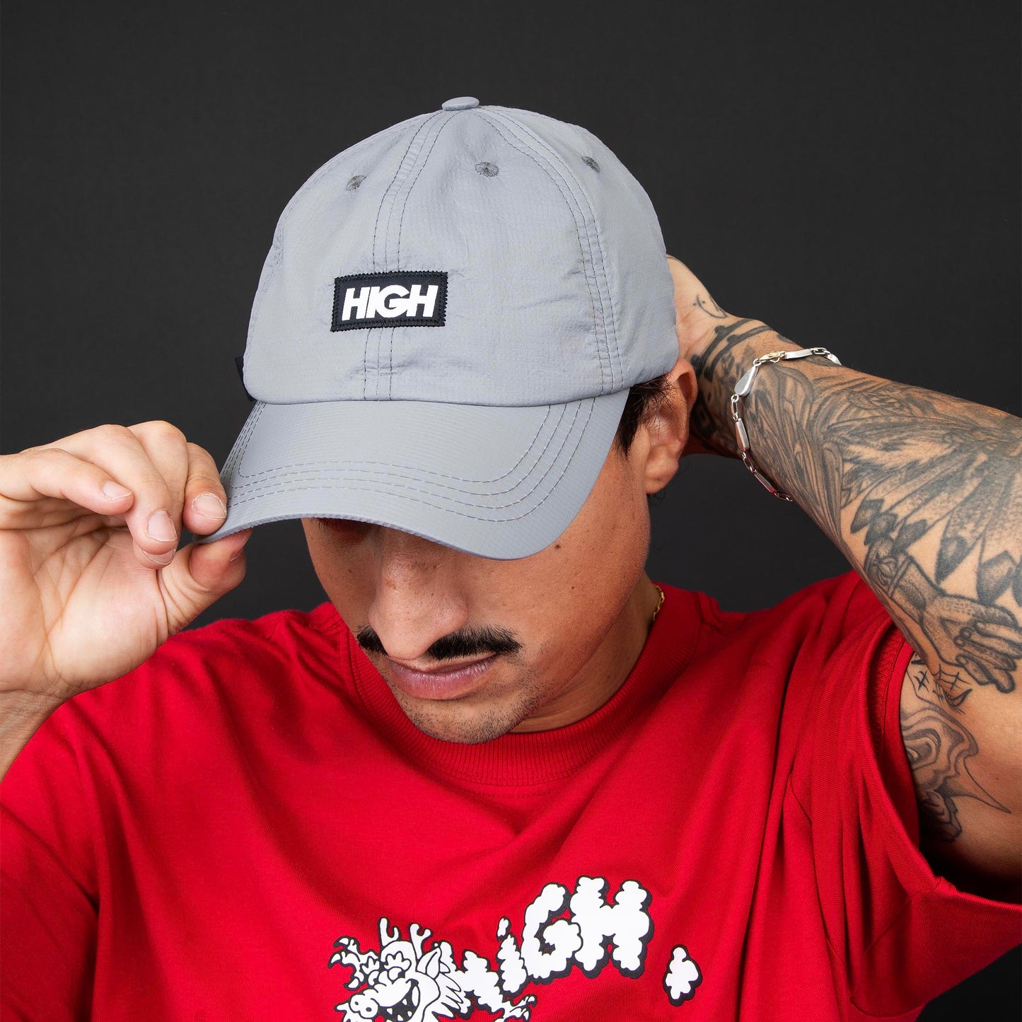 High Company Ripstop Polo Hat Grey