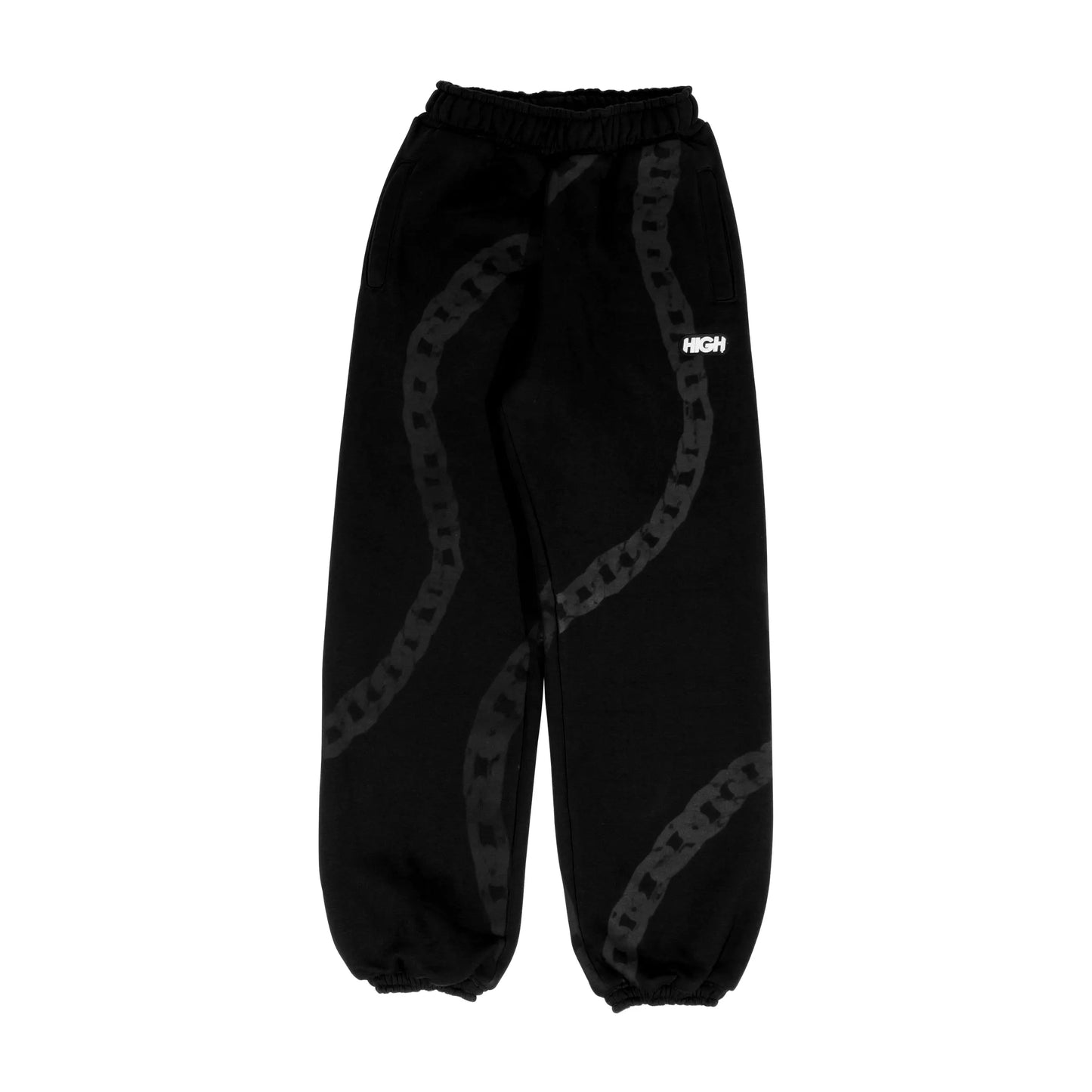 High Company SweatPants Chain Black