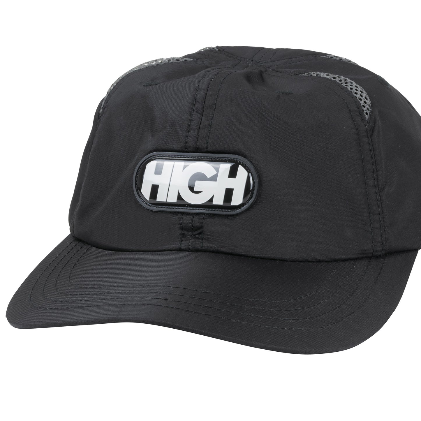 High Company 6 Panel Airy Black