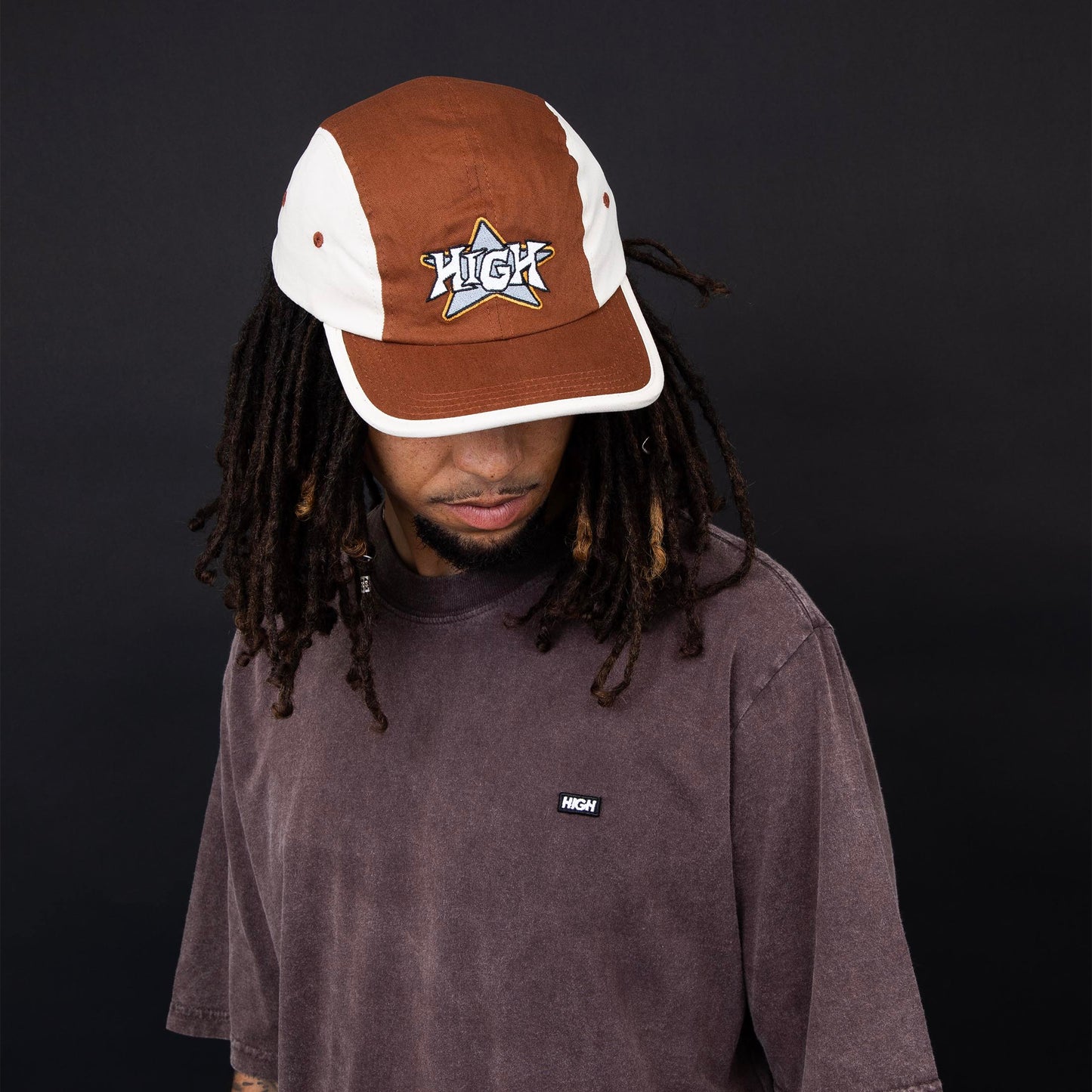 High Company 5 Panel Blink Brown