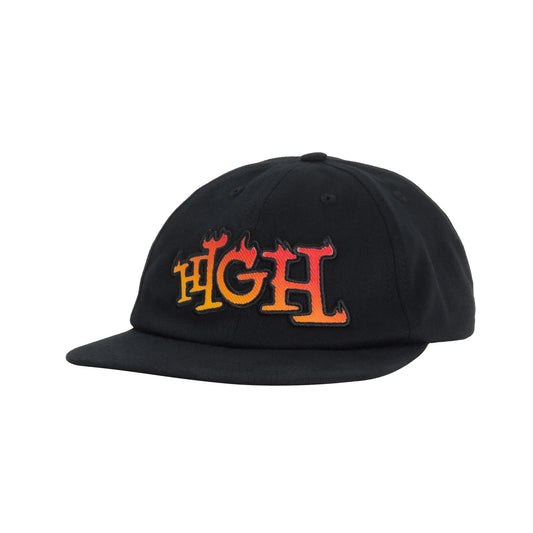 High Company 6 Panel Think Black