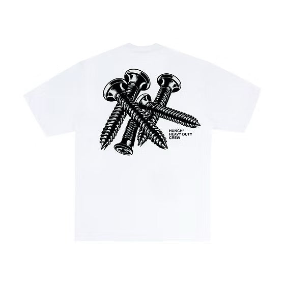 Hunch T-Shirt Screws White