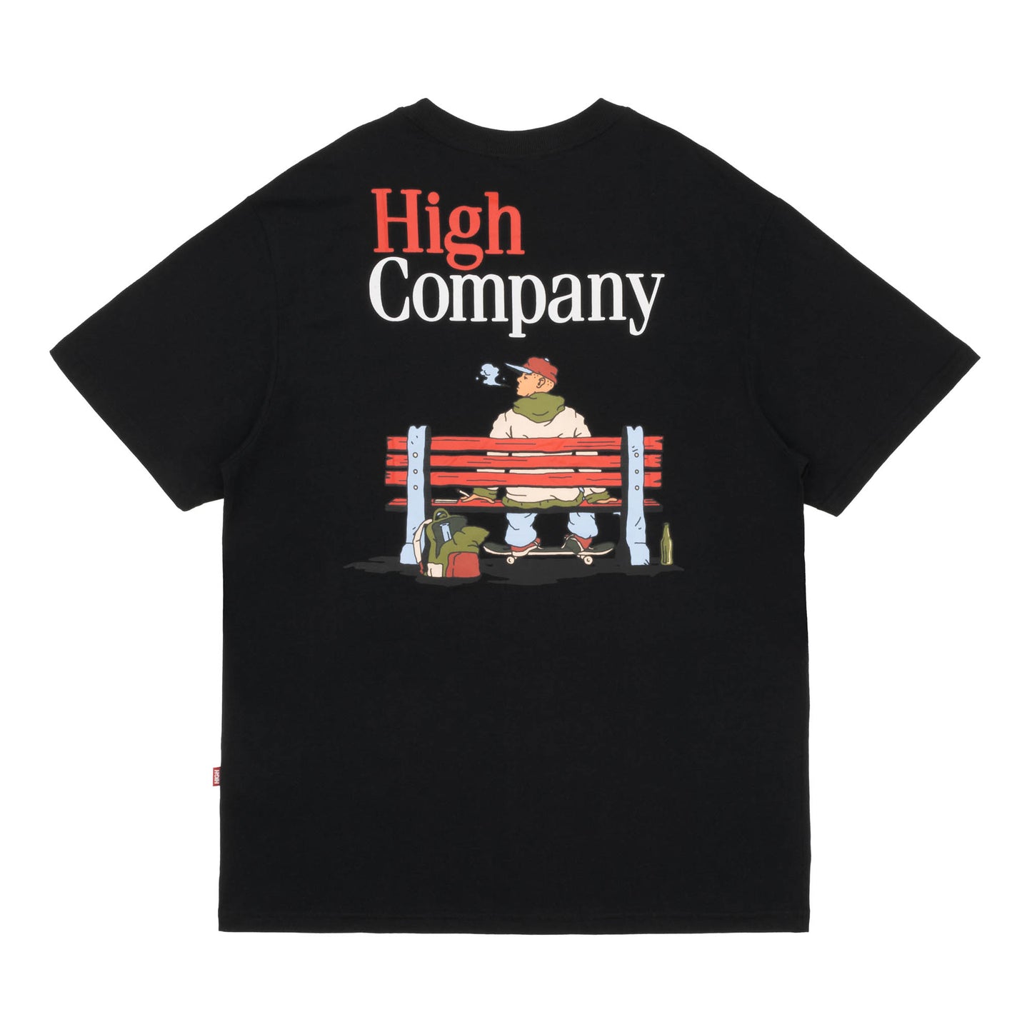 High Company Tee Gump Black