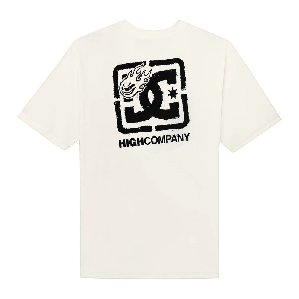 High Company x DC Shoes Tee Spray White
