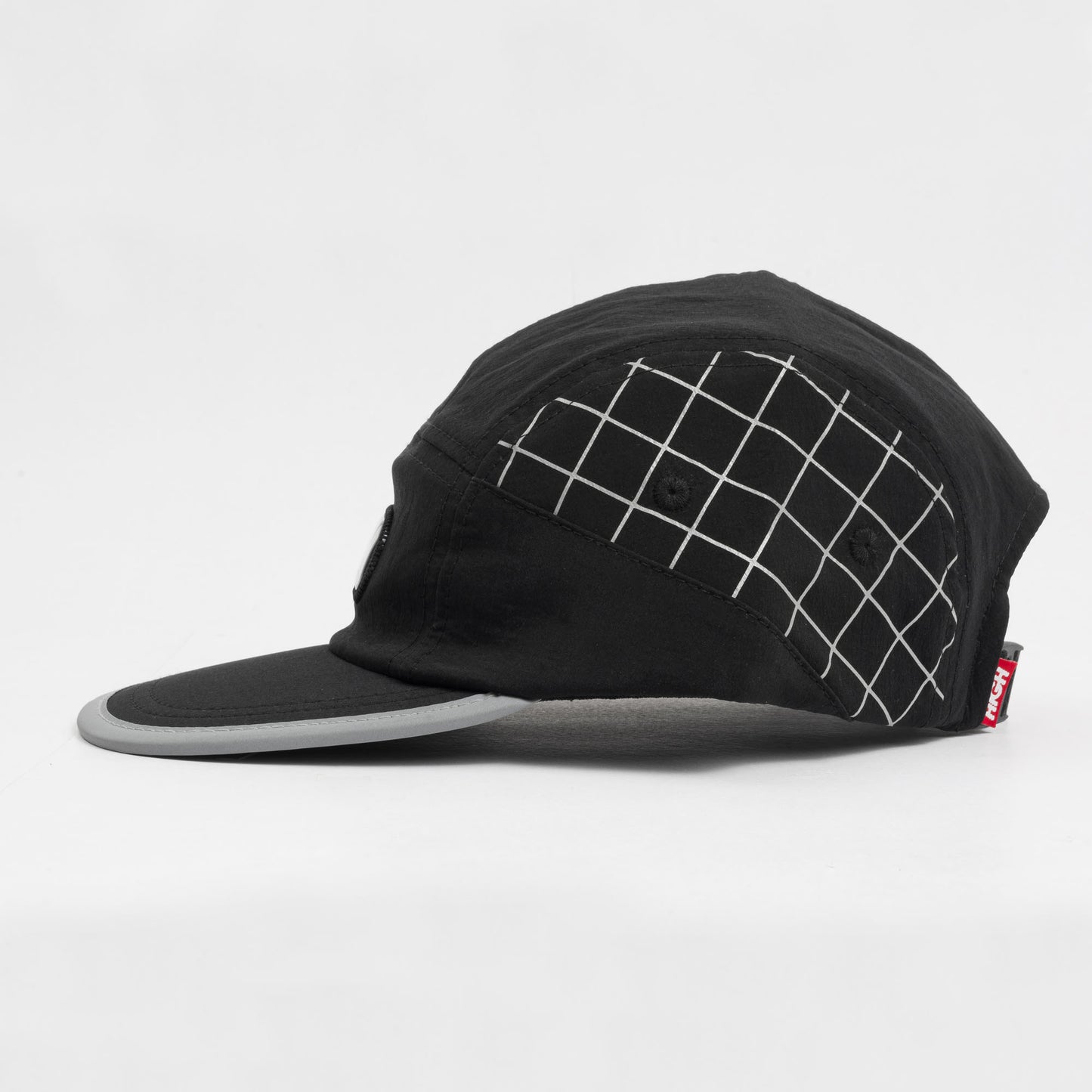 High Company Reflective 5 Panel Squared Black