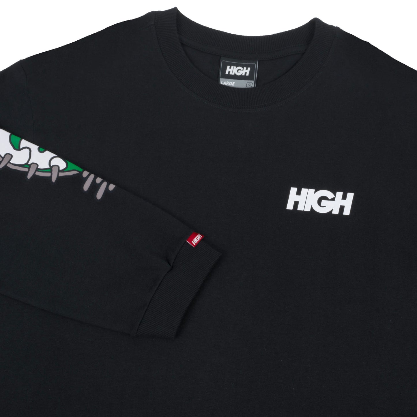 High Company Longsleeve Zipper Black