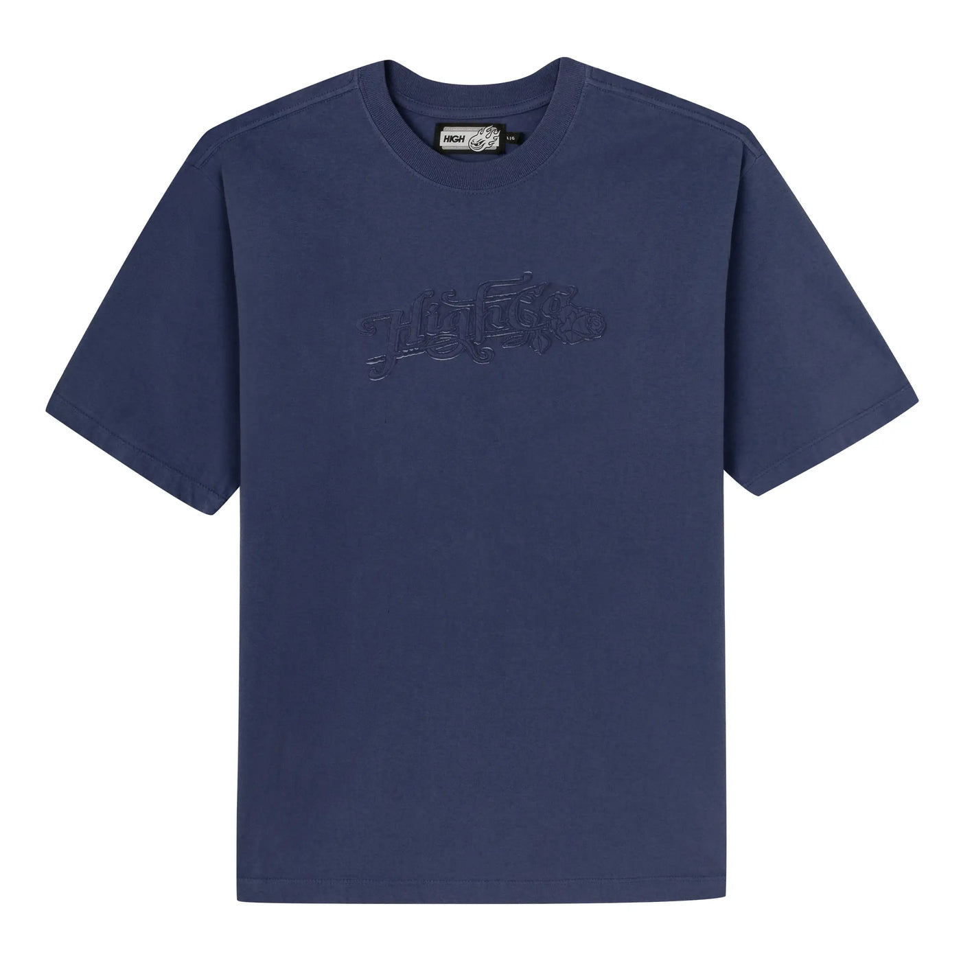 High Company Tee Roses Navy