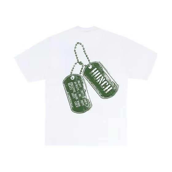 Hunch T-Shirt DogTags White