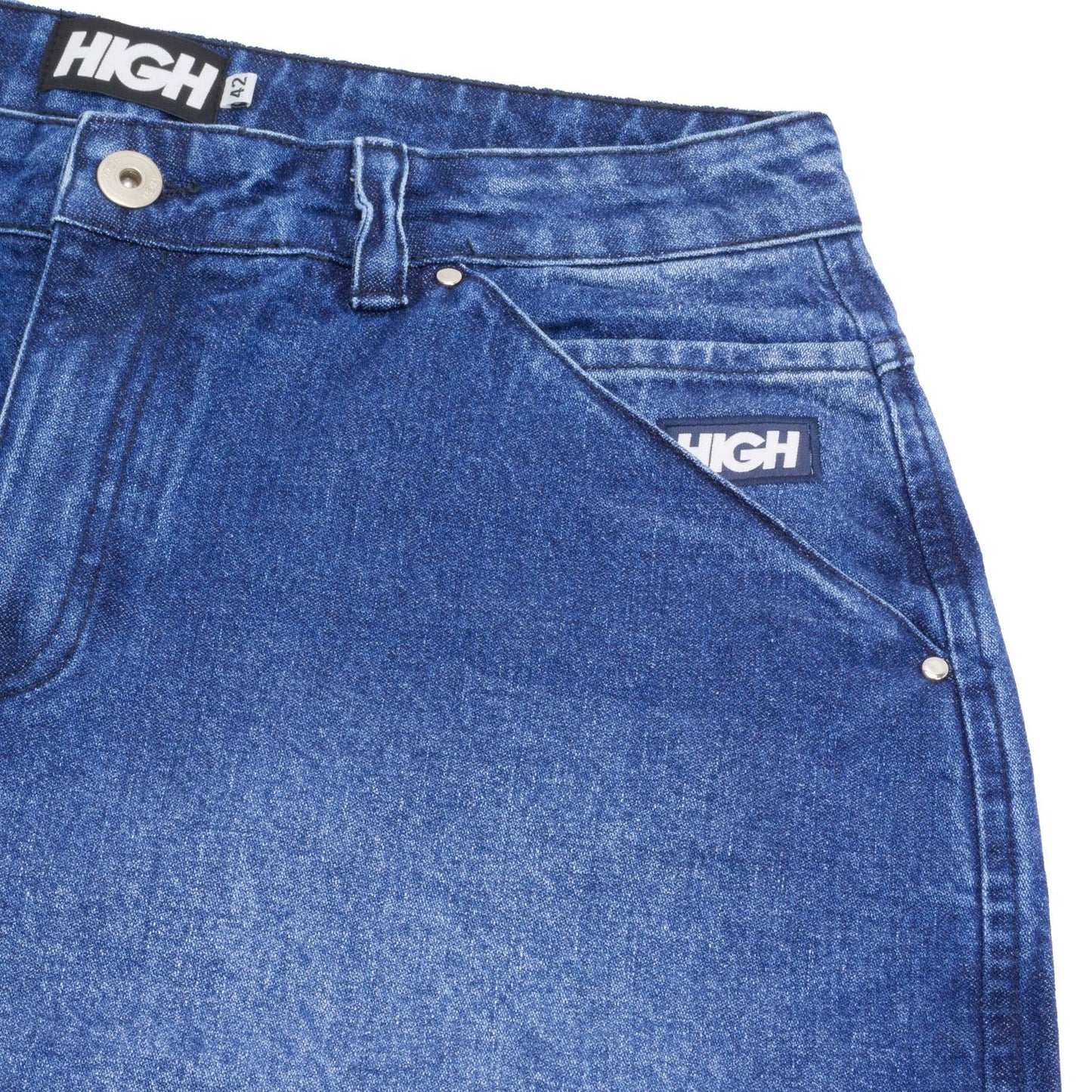 High Company Jeans Carpenter Shorts Think Blue