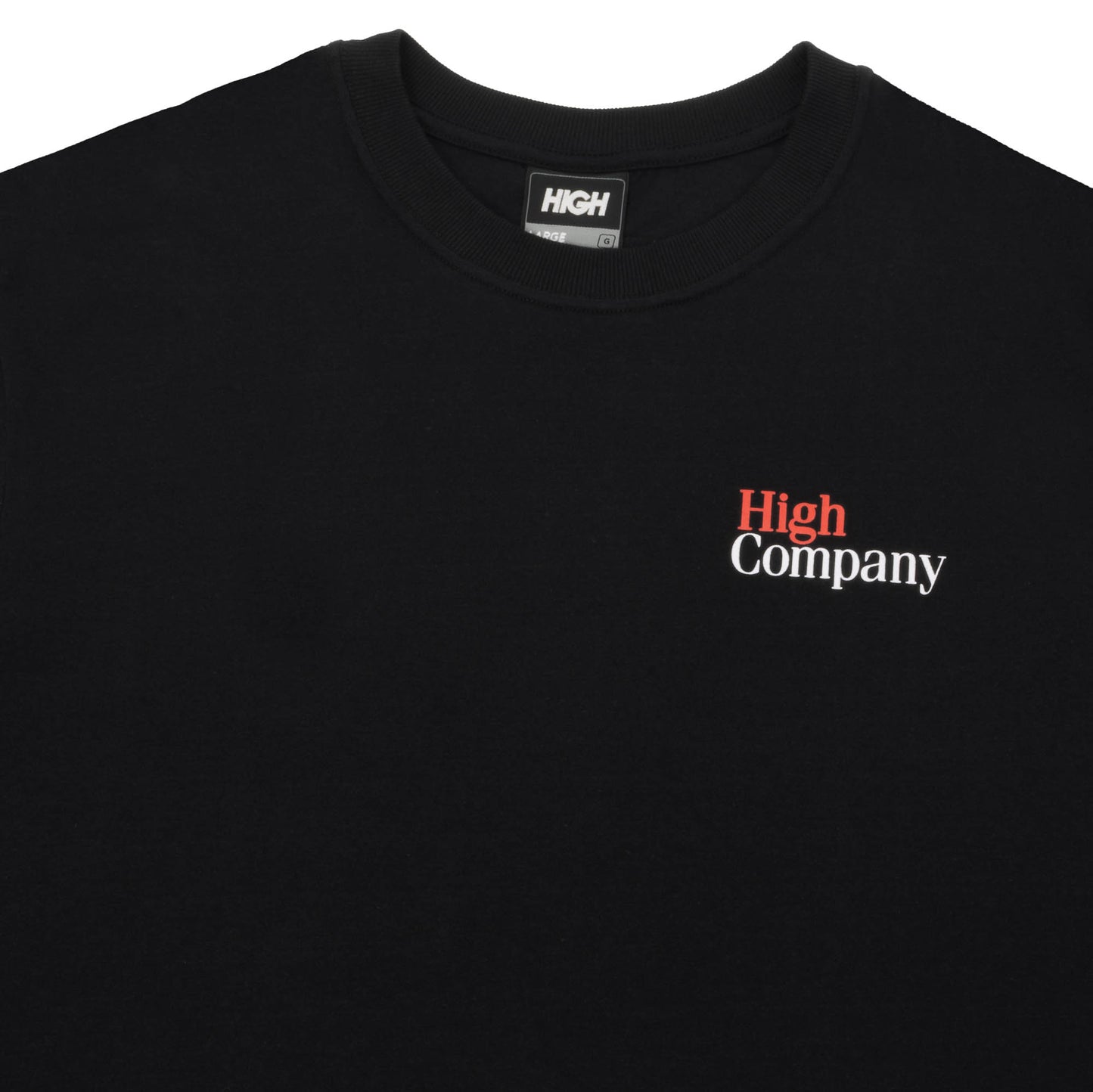 High Company Tee Gump Black