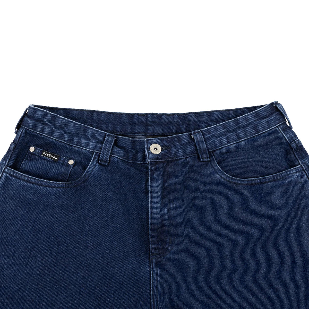 Disturb Shorts Jeans Pins Azul