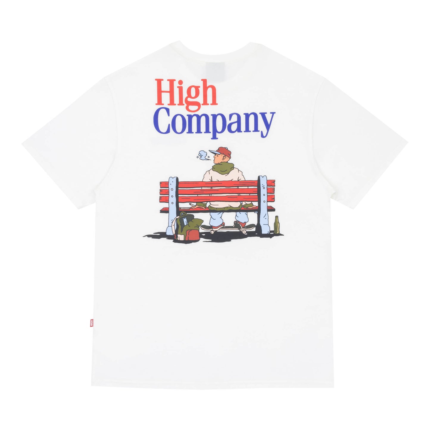 High Company Tee Gump White