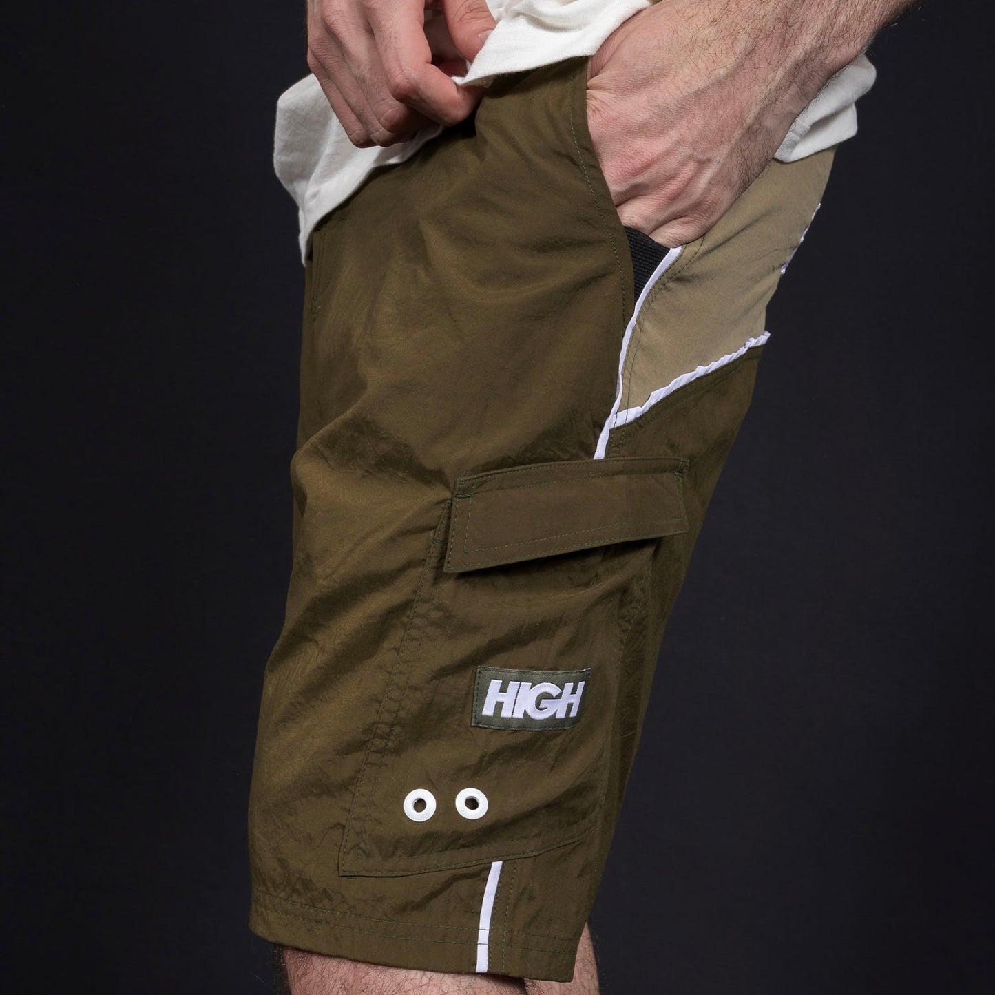 High Company Swim Shorts Bong Green