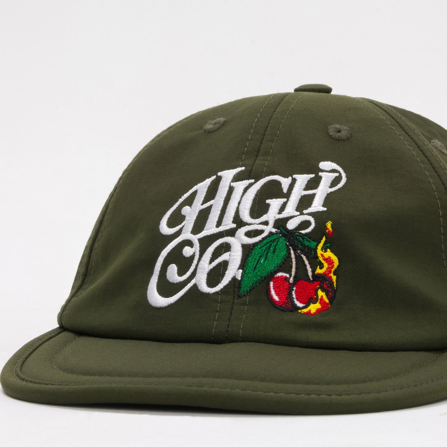 High Company 6 Panel Cherry Green