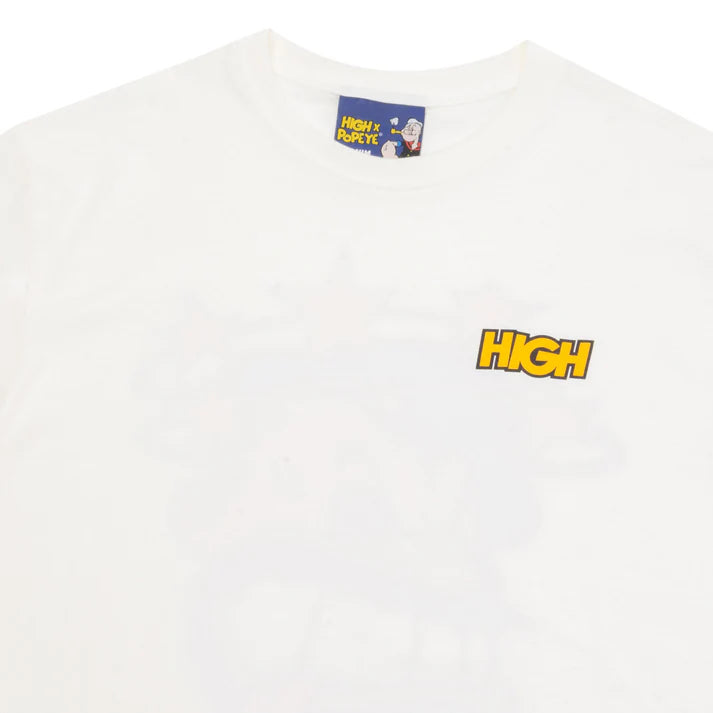 High Company x Popeye Tee Brutus White