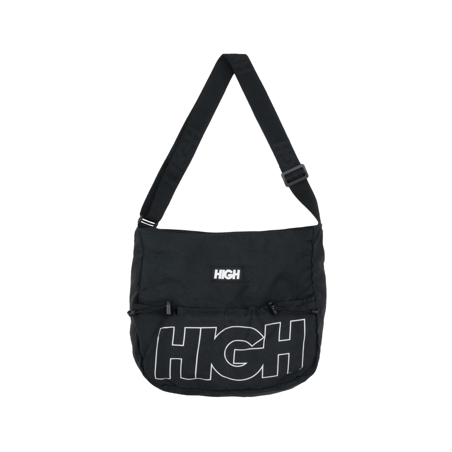 High Company Cargo Messenger Bag Black