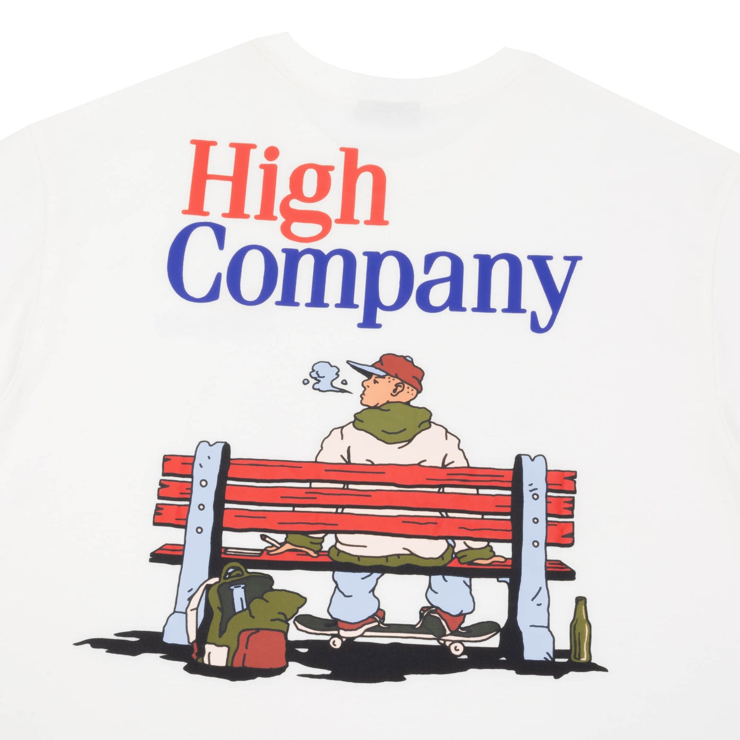 High Company Tee Gump White