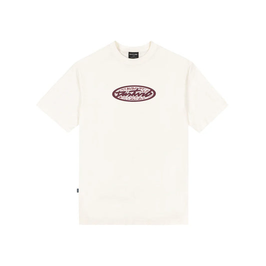 Disturb Holographic T-Shirt in Off-white