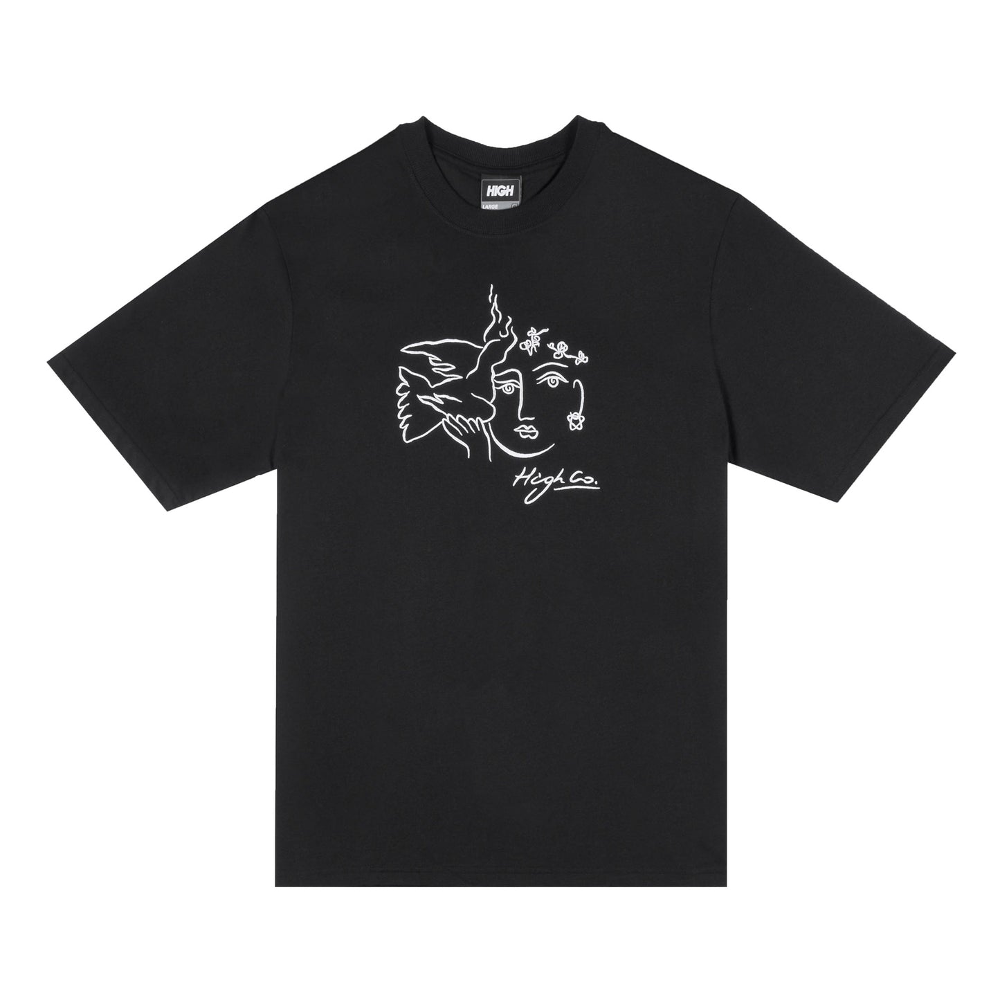 High Company Tee Picasso Black