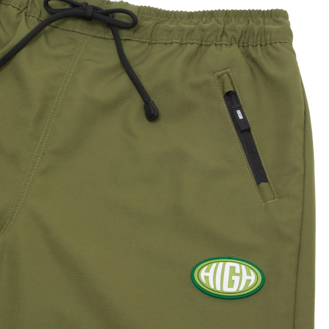 High Company Track Pants Inflated Olive Green