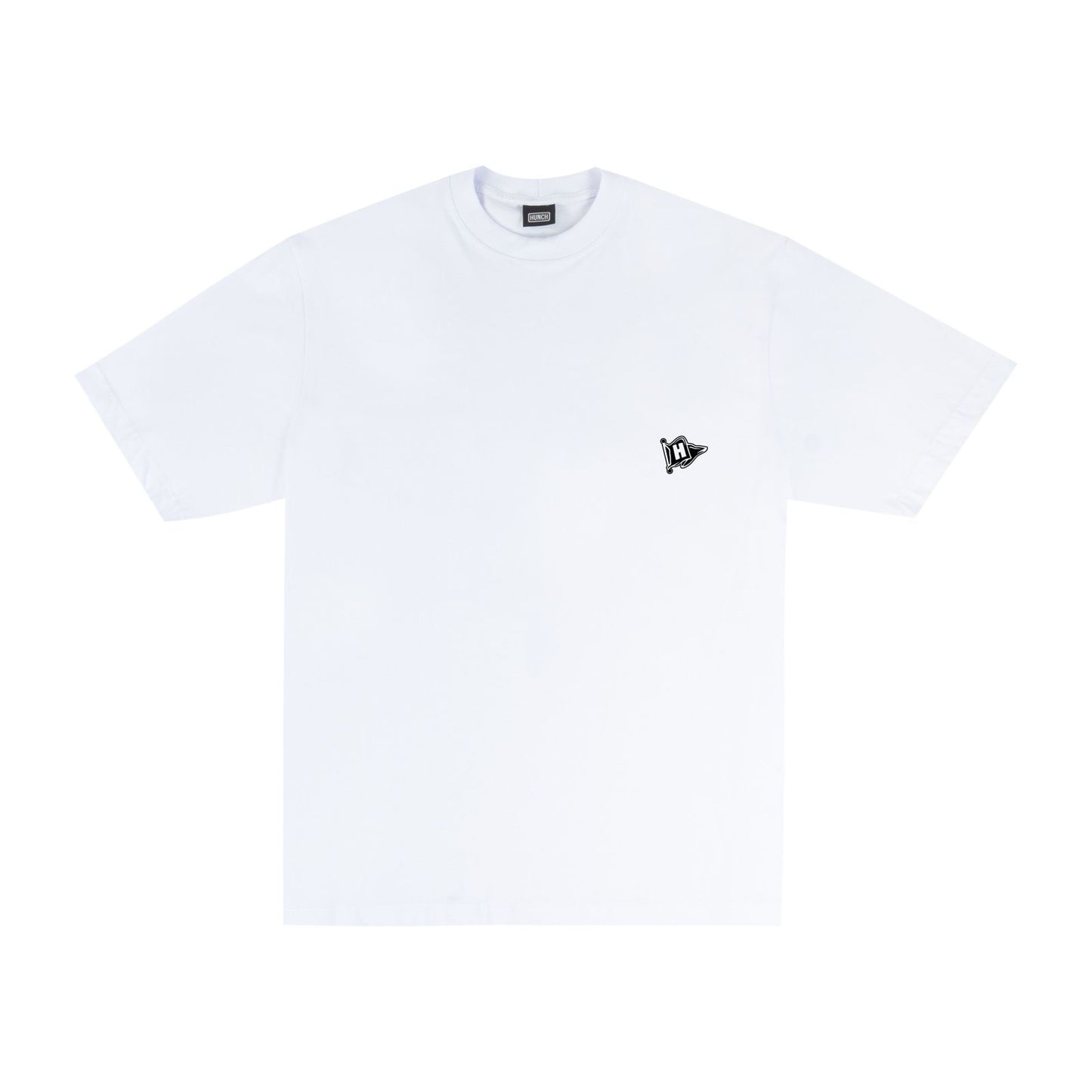 Hunch T-Shirt Flag White