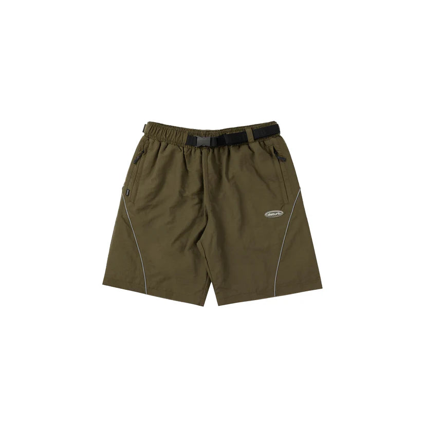 Disturb Reflective Shorts in Brown