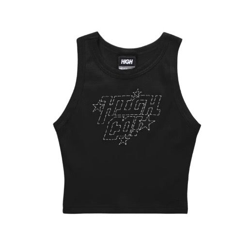 High Company Tank Top Star Black