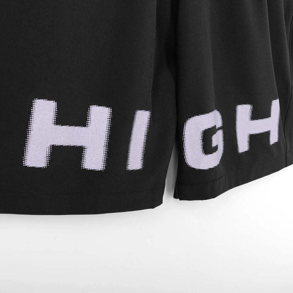 High Company Shorts Halftone Black