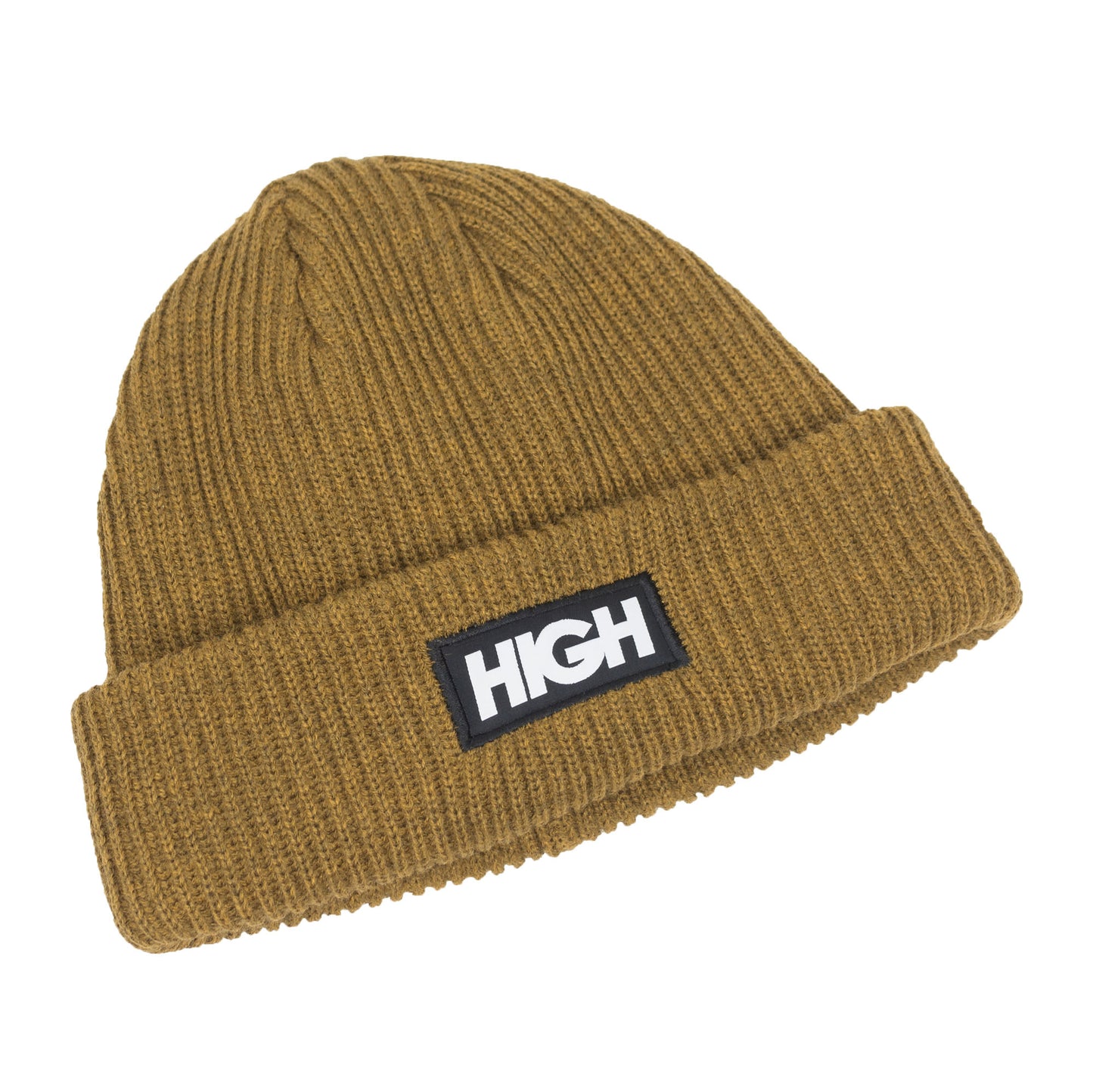 High Company Knitted Beanie Khaki