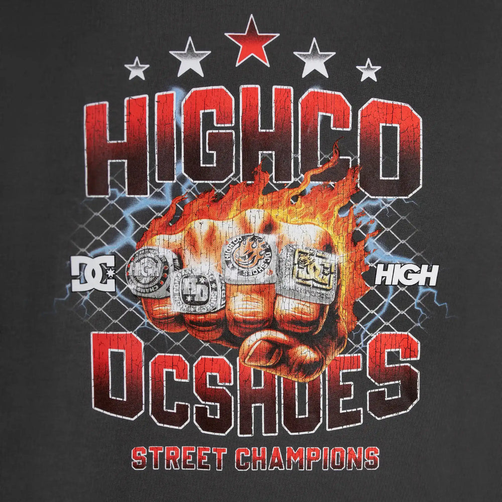 High Company x DC Shoes Tee Ring Grey