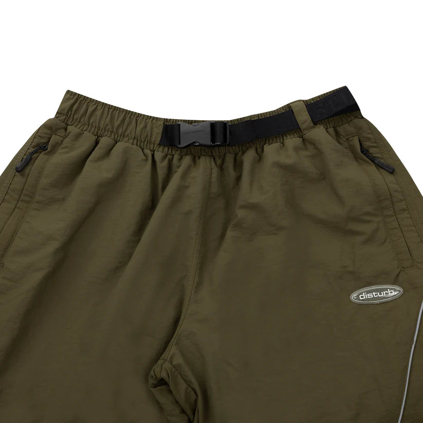 Disturb Reflective Shorts in Brown