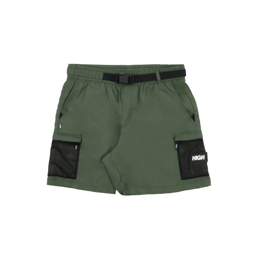 High Company Strapped Cargo Shorts Frontier Green