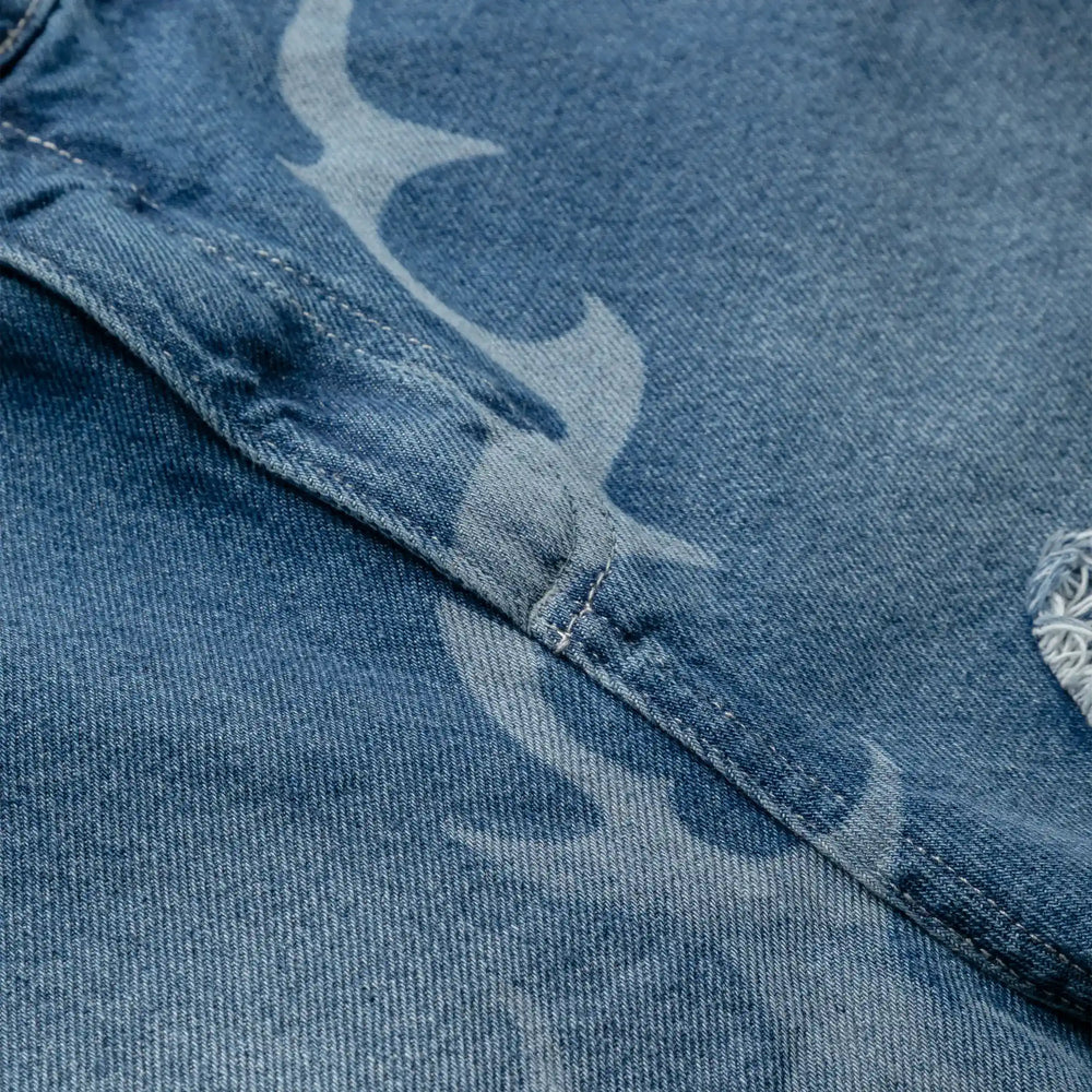 High Company Jeans Shorts Universe Blue