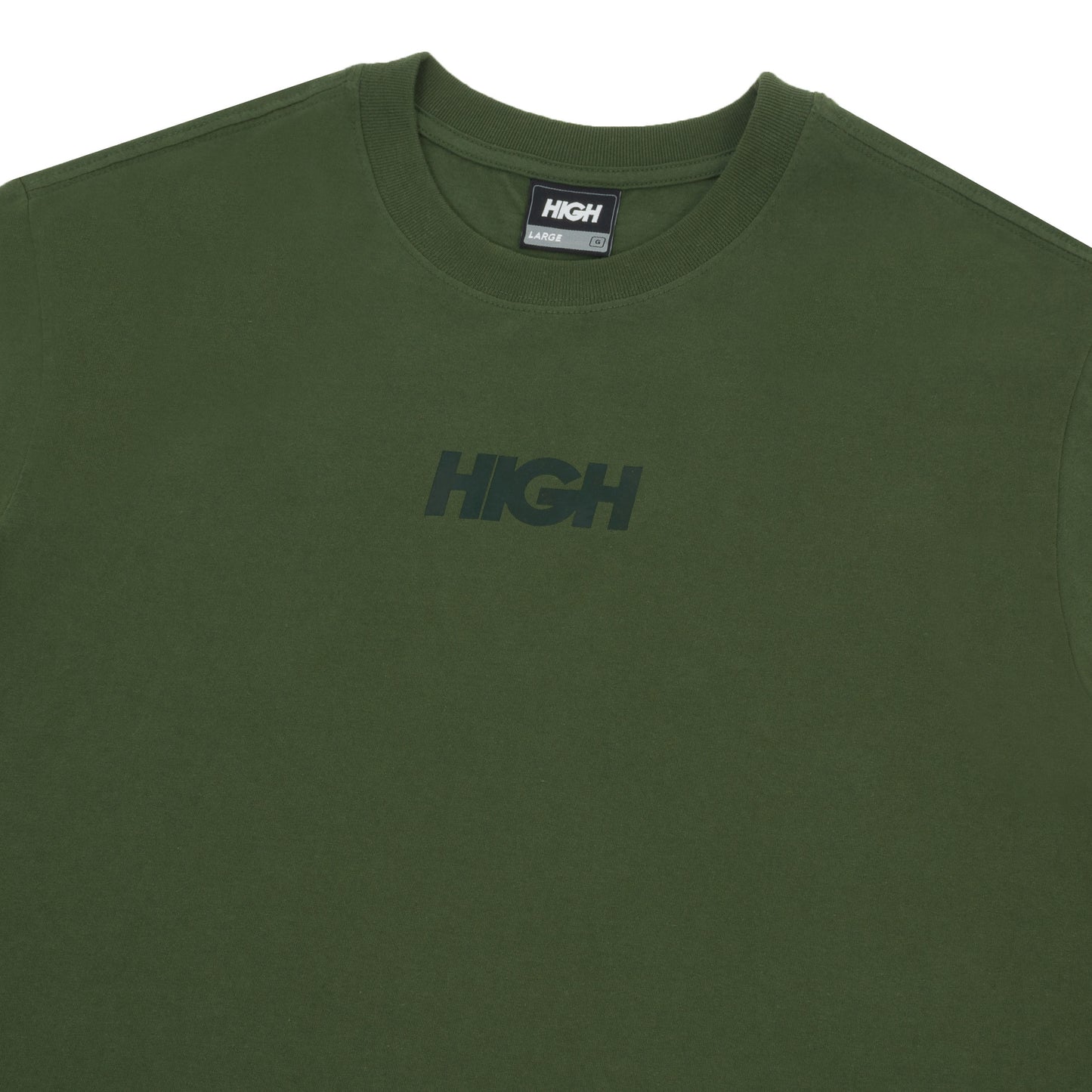 High Company Tee Tonal Logo Green