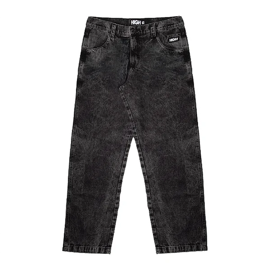 High Company Rust Denim Pants Black