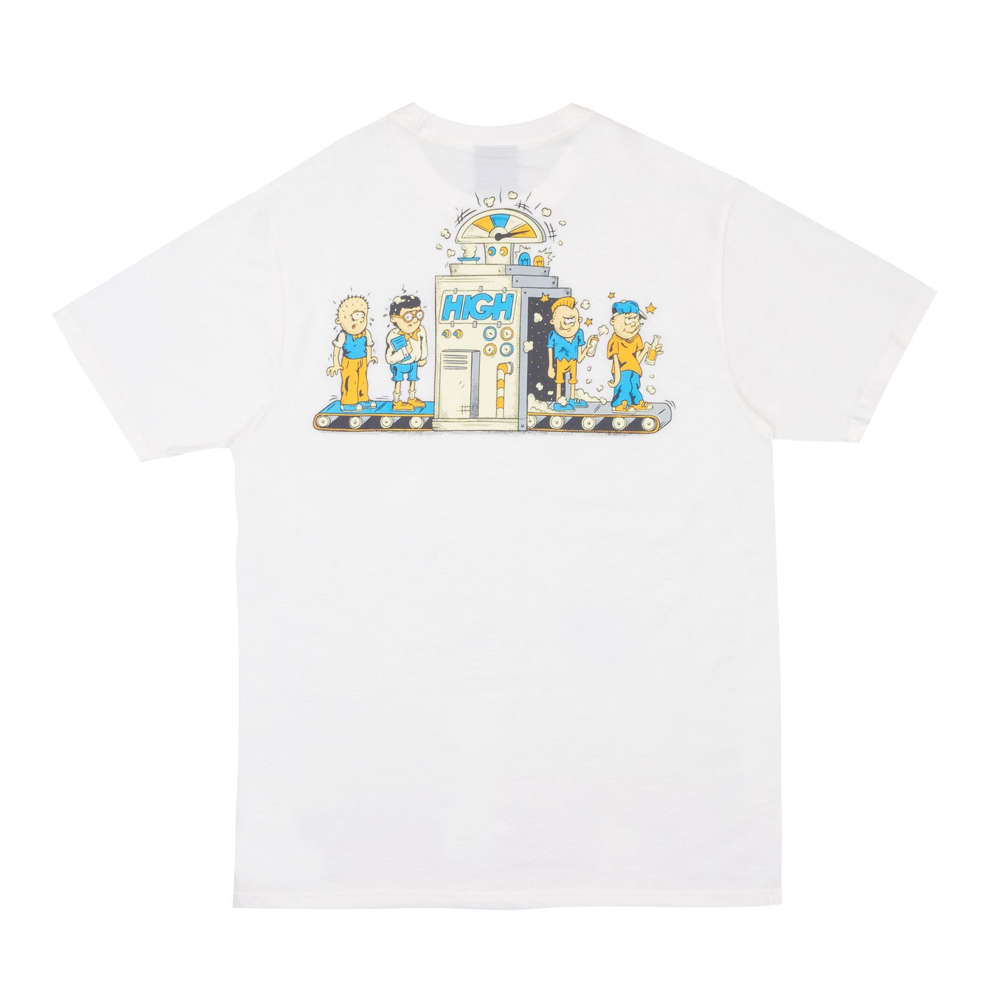 High Company Tee Factory White