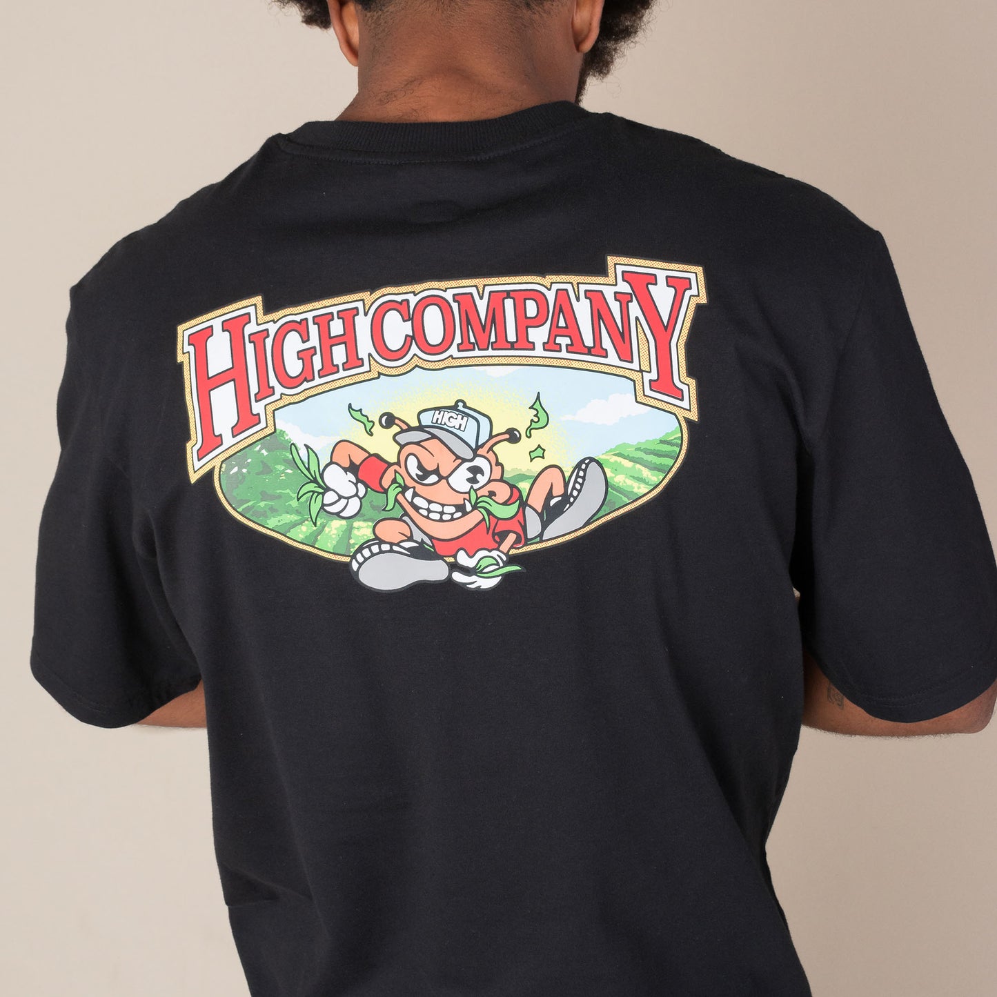 High Company Tee Bug Black