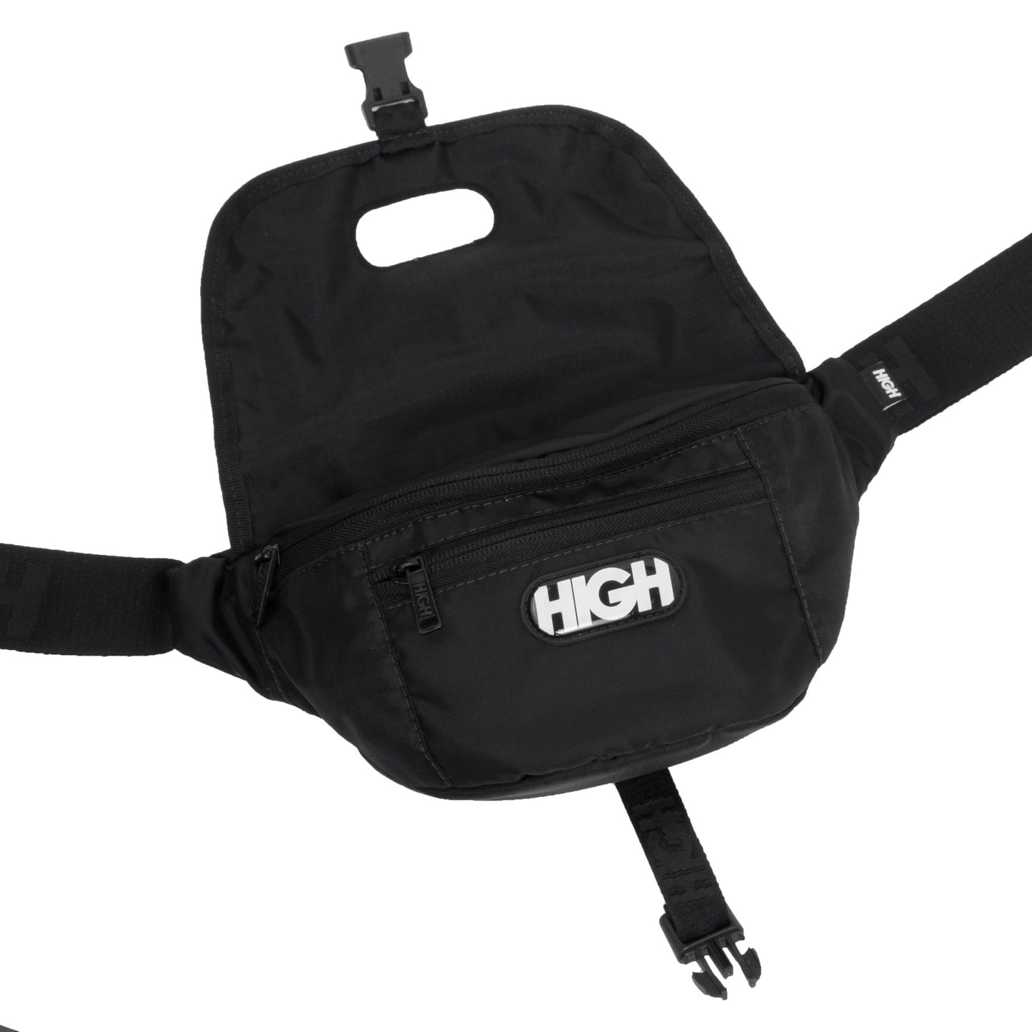 High Company WaistBag PeepHole Black