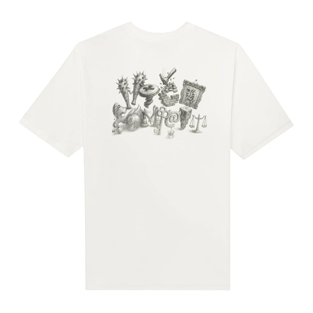High Company Ter Crazy Letters White