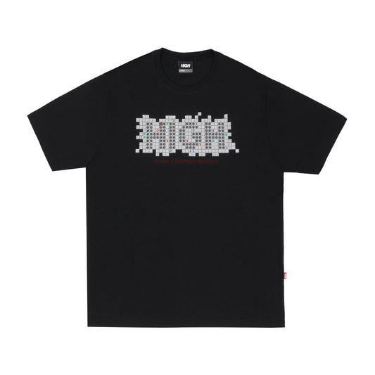 High Company Tee Minesweeper Black