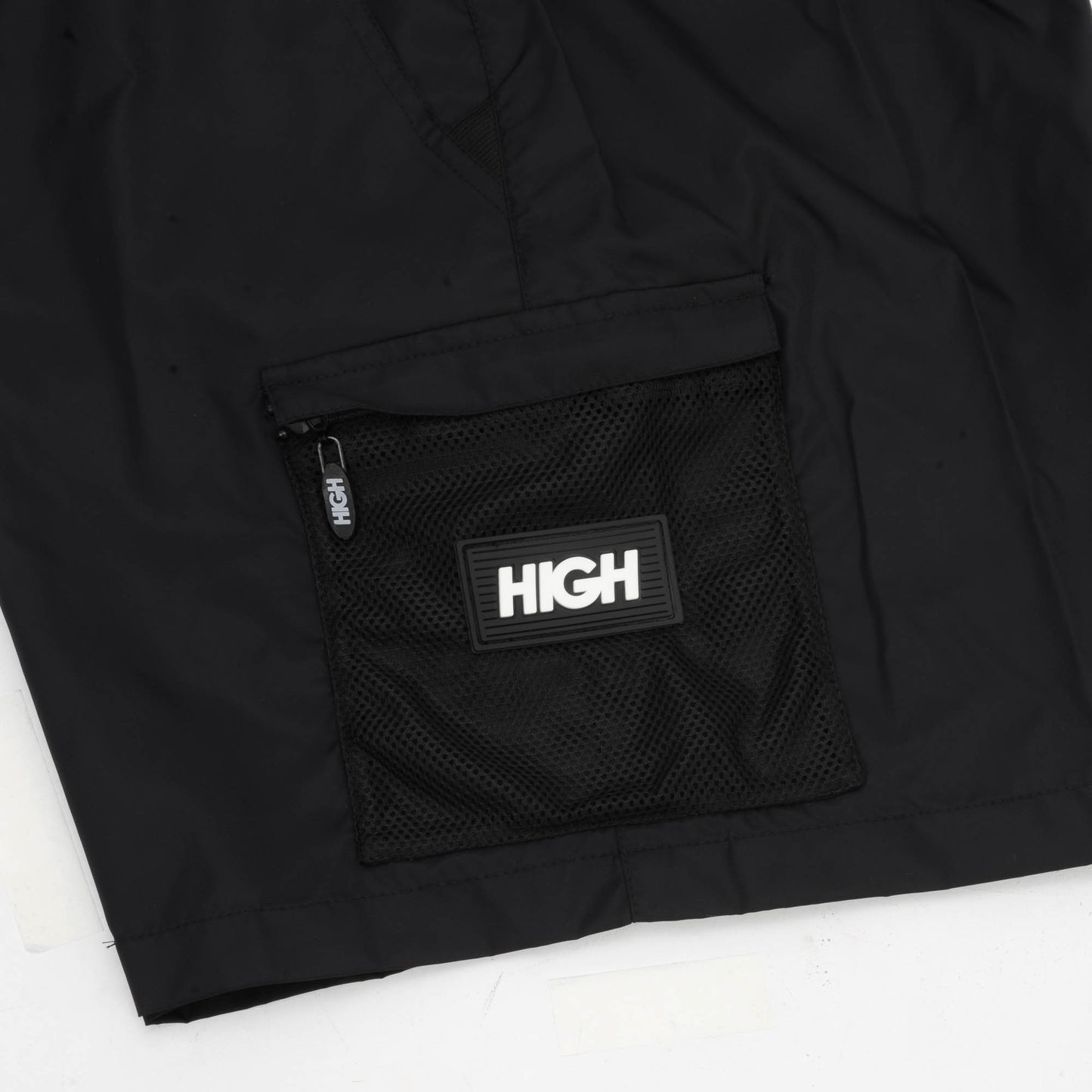 High Company Strapped Cargo Shorts Frontier Black