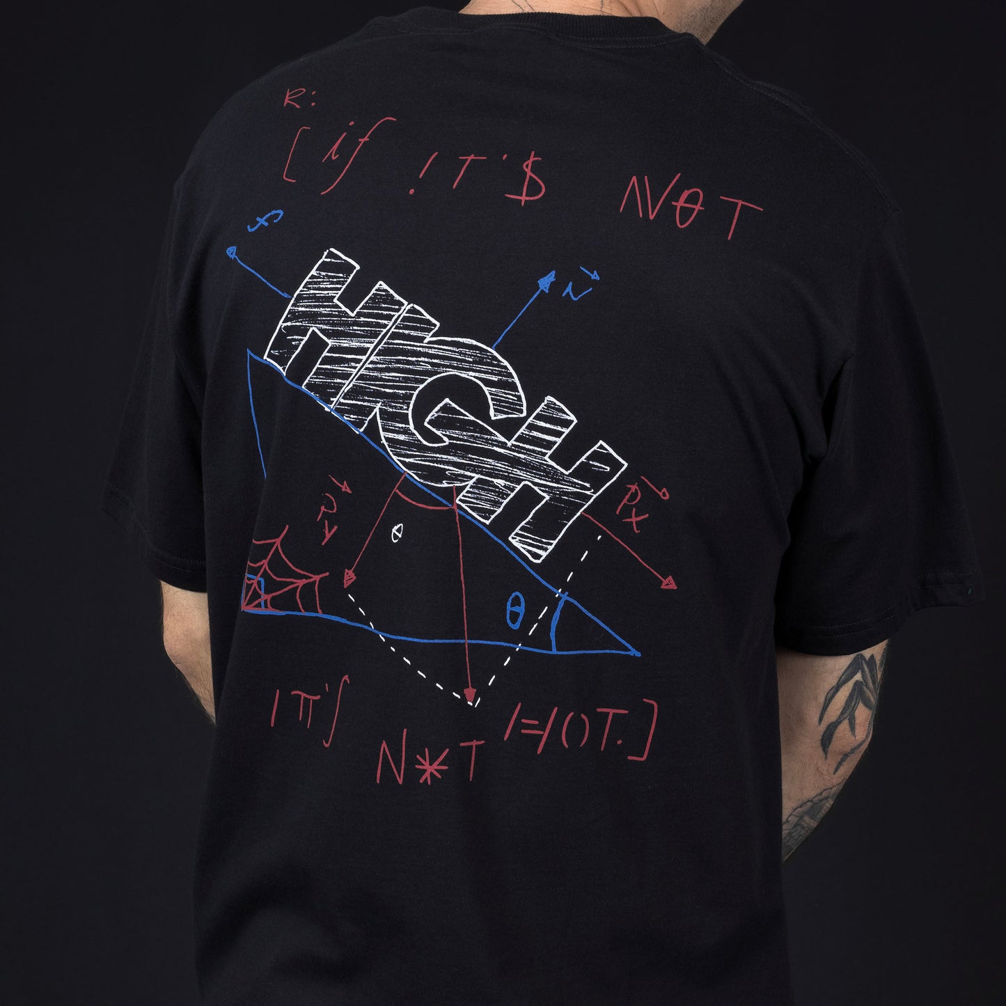 High Company Tee Physics Black