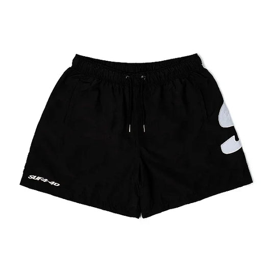 Shorts SufGang Big “S” Black