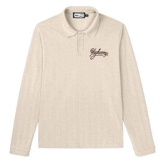 High Company Polo Longsleeve Heritage Beige