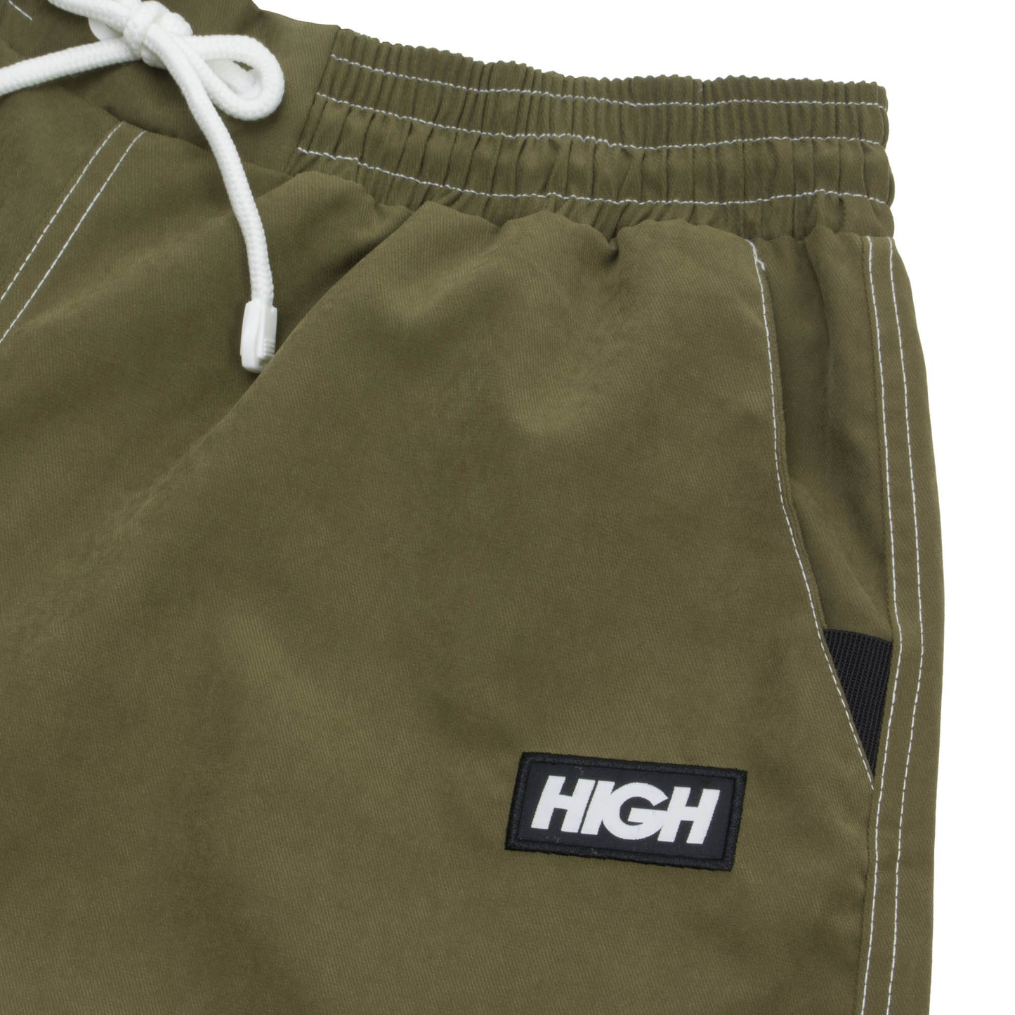 High Company Shorts Colored Desert Green