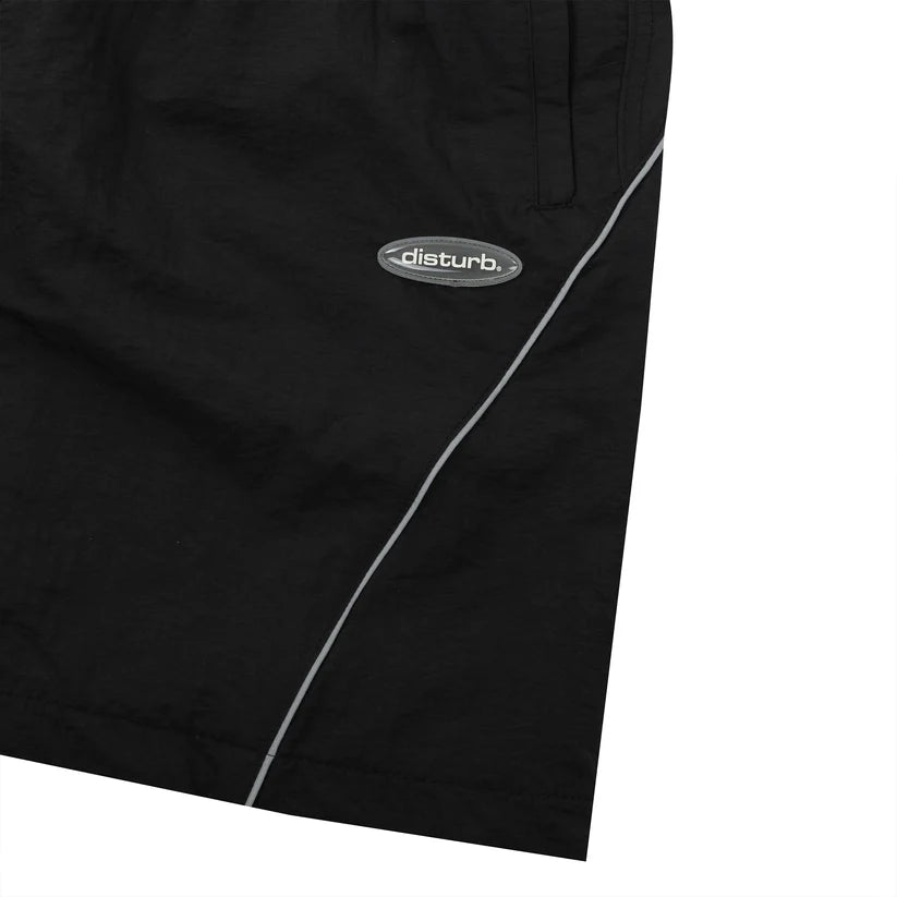 Disturb Reflective Shorts in Black