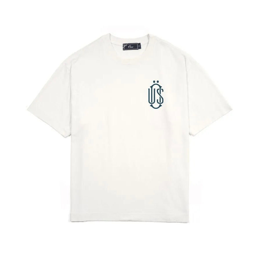 CAMISETA ÖUS HEAVY MONOGRAMA BRANCO